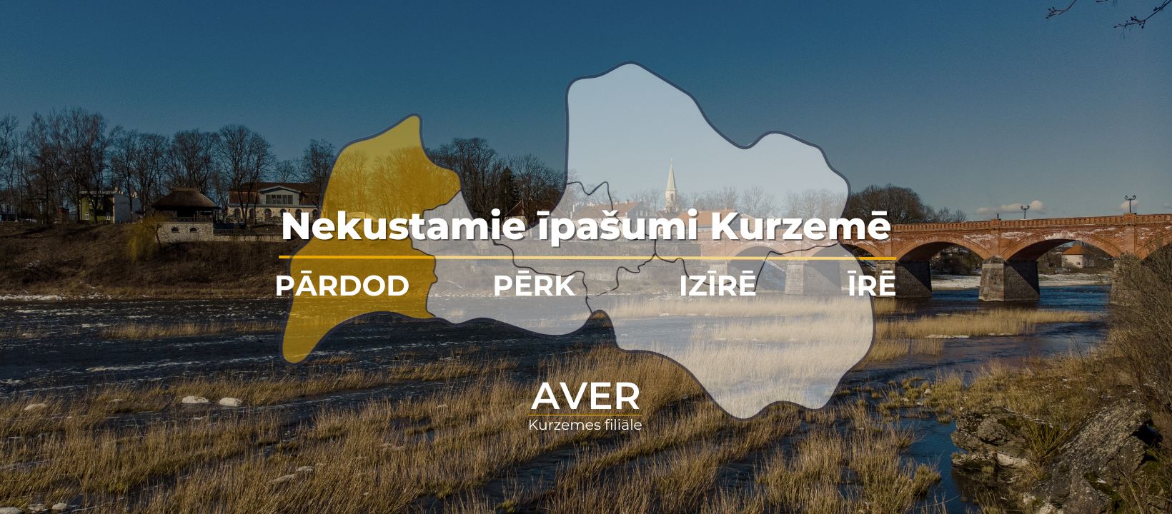 Pārdod dārgi Kurzemē