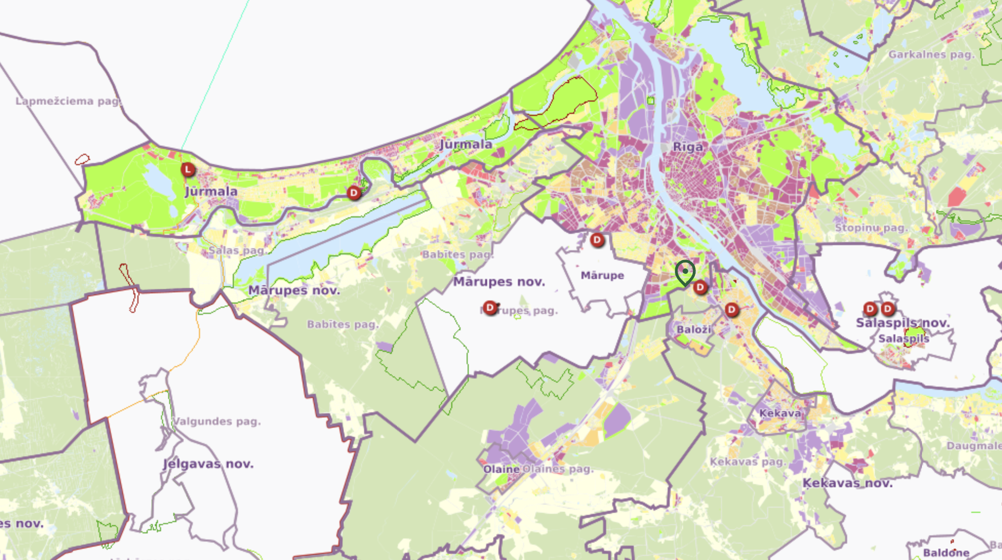 Protective zones that significantly affect the potential use of the real estate